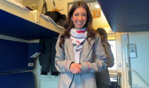 A Russian traveler on a train agreed to engage in intimate relations with a stranger in the initial